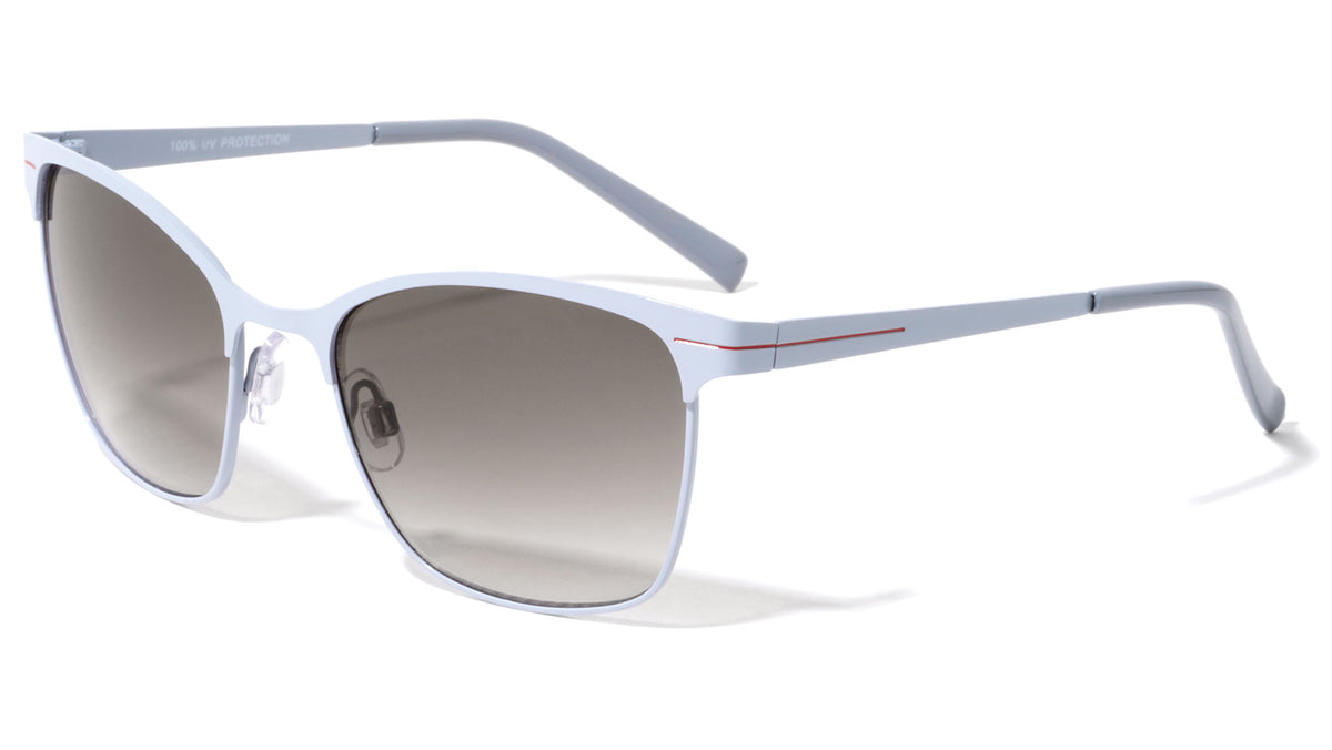 Metal Retro Thin Frame Wholesale Sunglasses