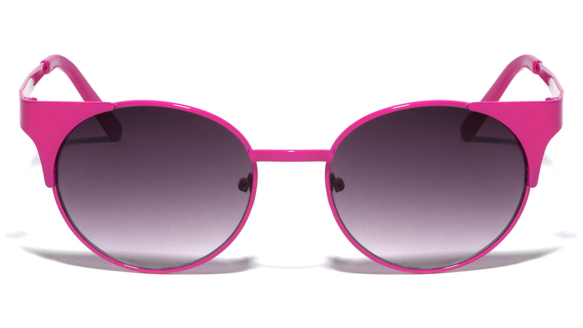 Retro Combination Round Wholesale Sunglasses