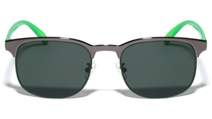 Retro Combination Color Accent Wholesale Sunglasses