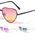 Oceanic Color Lens Heart Shaped Wholesale Sunglasses