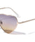 Oceanic Color Lens Heart Shaped Wholesale Sunglasses