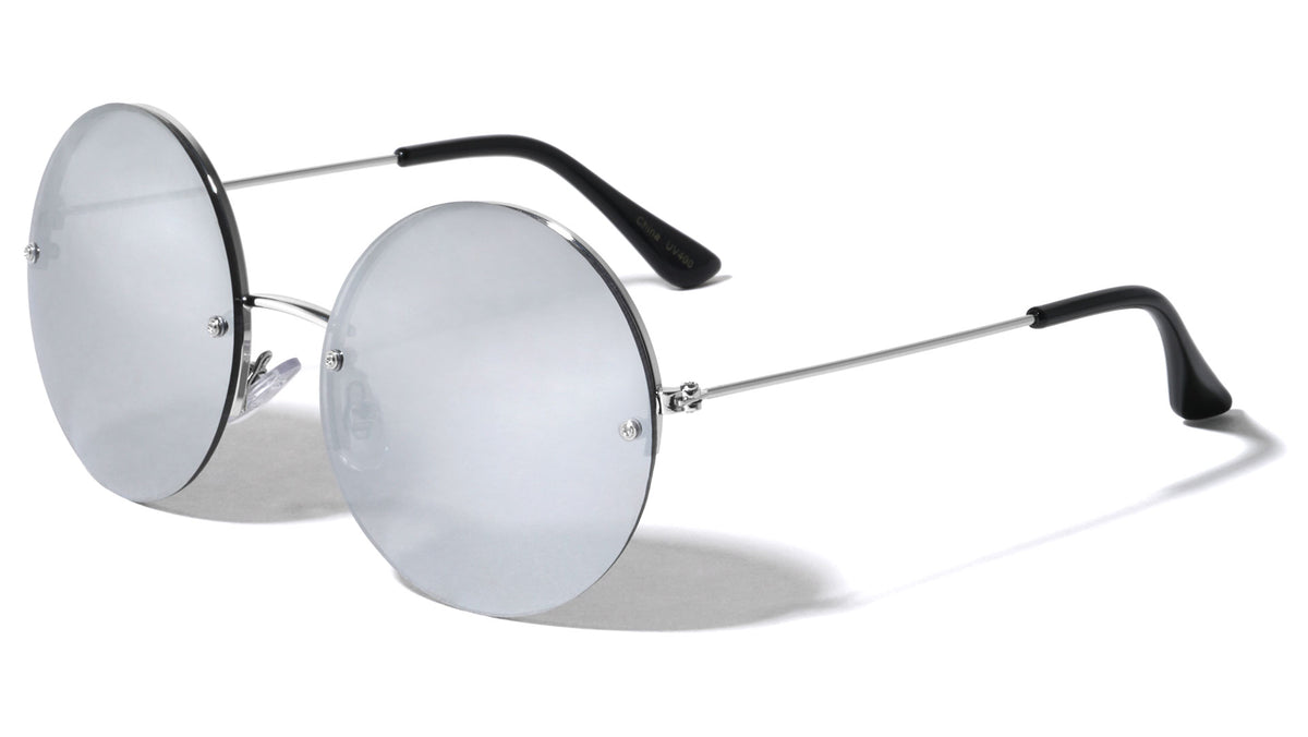 Rimless Round Wholesale Bulk Sunglasses