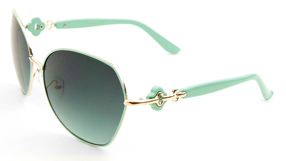 Butterfly Oceanic Color Fashion Wholesale Sunglasses