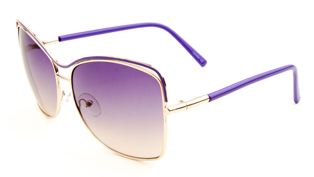 Browline Butterfly Oceanic Color Wholesale Bulk Sunglasses