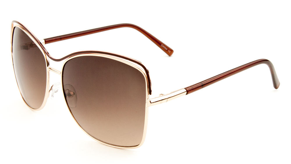 Browline Butterfly Oceanic Color Wholesale Bulk Sunglasses