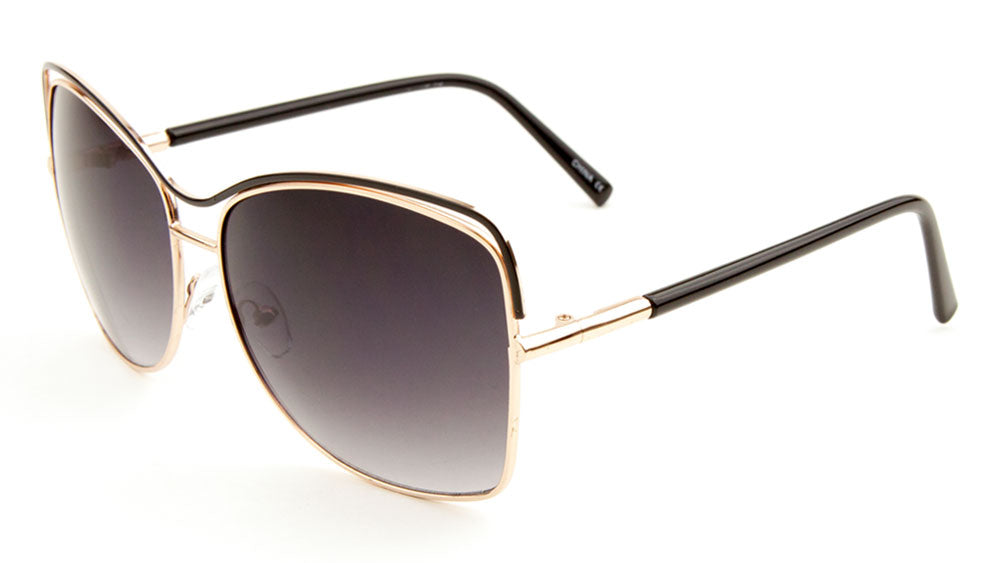 Browline Butterfly Oceanic Color Wholesale Bulk Sunglasses