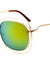 Accent Ring Color Mirror Butterfly Wholesale Bulk Sunglasses