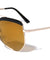 Brow Angled Aviators Wholesale Bulk Sunglasses
