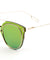 Retro Flat Lens Aviators Sunglasses Wholesale