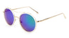 Color Mirror Lens Round Wholesale Bulk Sunglasses