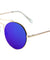Rimless Round Flat Color Mirror Wholesale Bulk Sunglasses