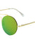 Rimless Round Flat Color Mirror Wholesale Bulk Sunglasses