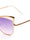 High Brow Cat Eye Oceanic Color Wholesale Sunglasses