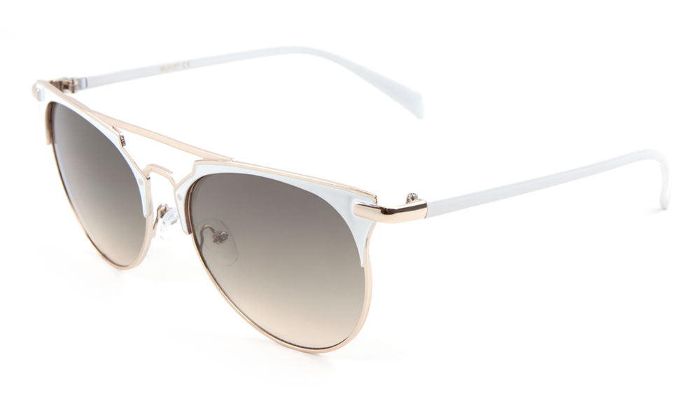 Retro Flat Top Fashion Wholesale Sunglasses