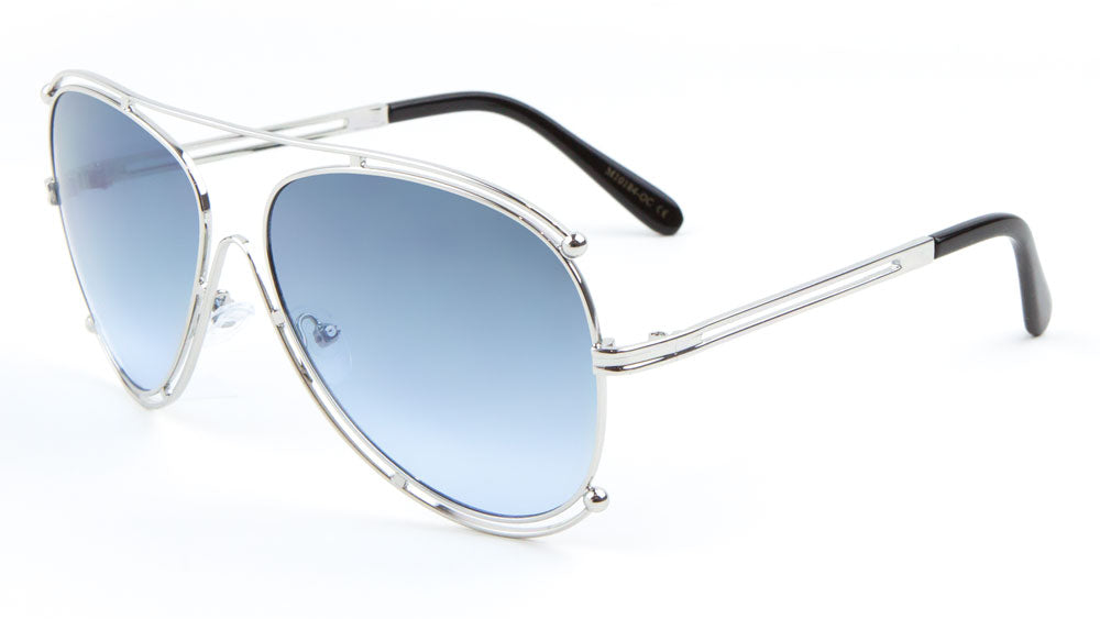 M10184-OC Accent Outline Oceanic Color Aviators Wholesale