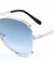 Accent Outline Oceanic Color Aviators Wholesale Sunglasses