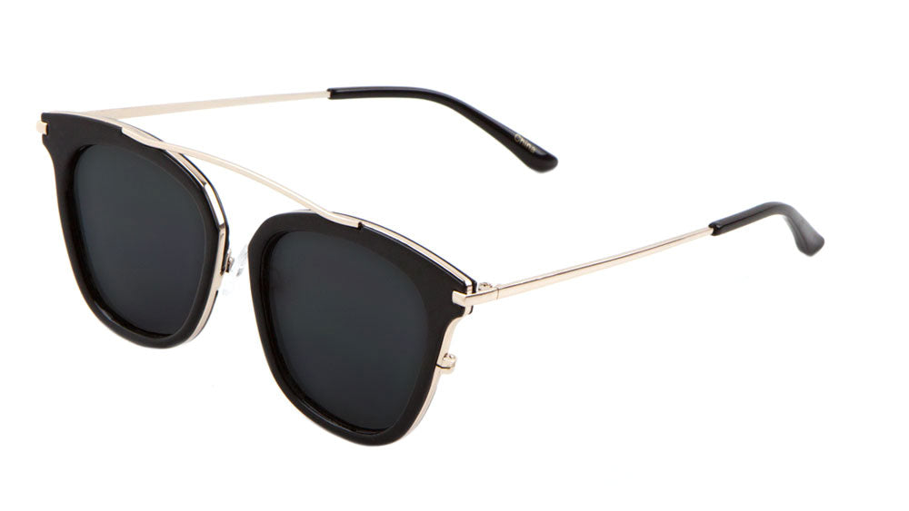 Bridgeless Retro Fashion Wholesale Sunglasses