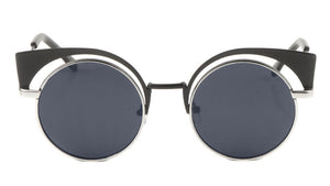 Round Cat Eye Brow Fashion Wholesale Sunglasses