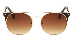 Round Flat Top Retro Wholesale Bulk Sunglasses