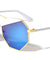 Octagon Color Mirror Fashion Wholesale Sunglasses