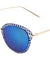 Cat Eye Rounded Metal Mesh Wholesale Bulk Sunglasses