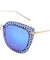 Cat Eye Metal Mesh Fashion Wholesale Sunglasses
