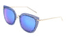 Cat Eye Metal Mesh Fashion Wholesale Sunglasses