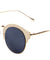 Retro Brow Metal Mesh Wholesale Fashion Sunglasses