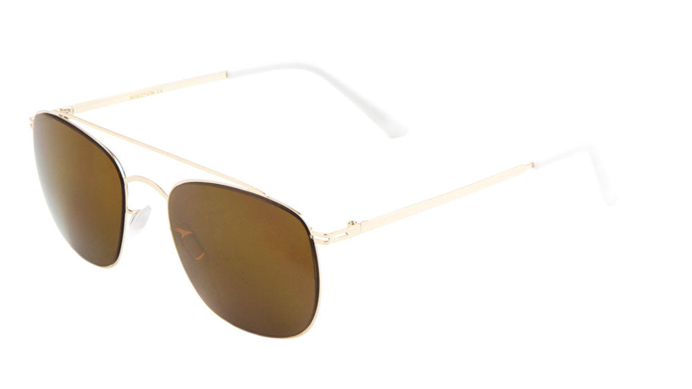 Aviators Color Mirror Wholesale Sunglasses