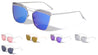 Cat Eye Brow Flat Lens Wholesale Bulk Sunglasses