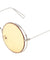Round Side Ring Accent Color Lens Wholesale Bulk Sunglasses