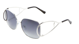 Extended Oval Temple Butterfly Wholesale Bulk Sunglasses