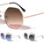 Geometric Thin Rim Octagon Wholesale Bulk Sunglasses