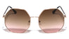 Geometric Thin Rim Octagon Wholesale Bulk Sunglasses