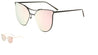 Cat Eye Flat Rose Gold Wholesale Bulk Sunglasses