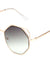 Accent Corner Octagon Fashion Wholesale Sunglasses
