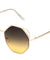 Accent Corner Octagon Fashion Wholesale Sunglasses