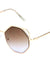 Accent Corner Octagon Fashion Wholesale Sunglasses