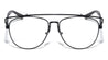 Top Bar Retro Clear Lens Wholesale Bulk Glasses