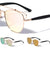 Retro Top Bar Color Mirror Wholesale Bulk Sunglasses