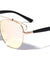 Retro Top Bar Color Mirror Wholesale Bulk Sunglasses