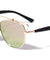 Retro Top Bar Color Mirror Wholesale Bulk Sunglasses