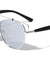 Retro Top Bar Color Mirror Wholesale Bulk Sunglasses