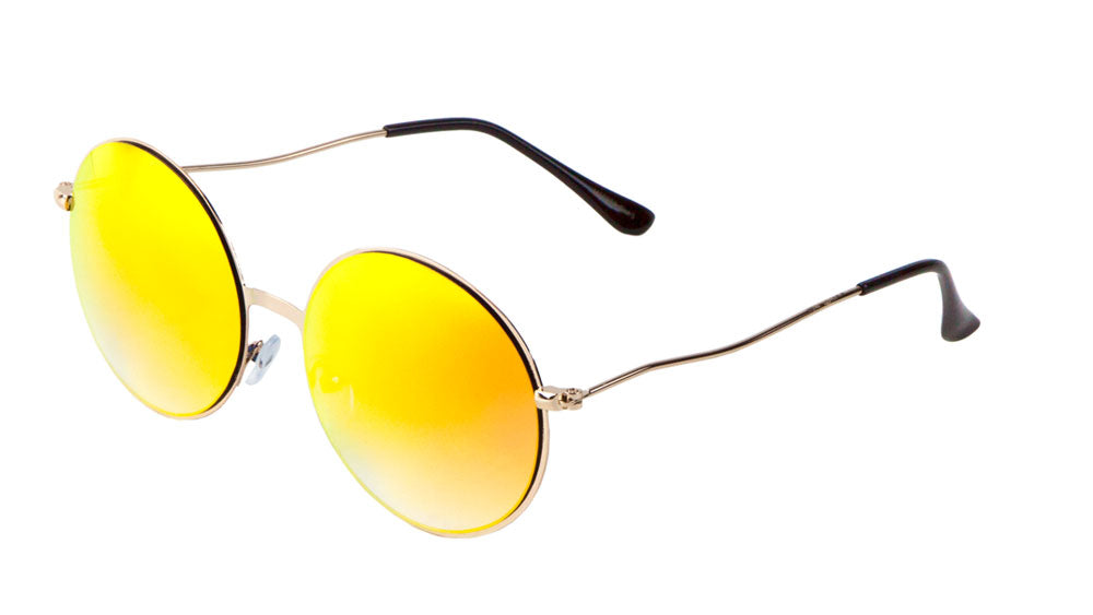 Careteilly Round Mirrored Sunglasses John Lennon India | Ubuy