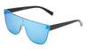 Solid One Piece Lens Flat Top Wholesale Bulk Sunglasses