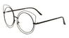 Round Wireframe Cat Eye Clear Lens Wholesale Bulk Glasses