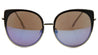 Cat Eye Color Mirror Wholesale Bulk Sunglasses