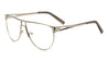 Clear Flat Lens Aviators Wholesale Bulk Glasses