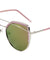 Double Bar Color Mirror Cat Eye Bulk Sunglasses