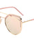 Double Bar Color Mirror Cat Eye Bulk Sunglasses